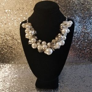 Pearl and Crystal Necklace